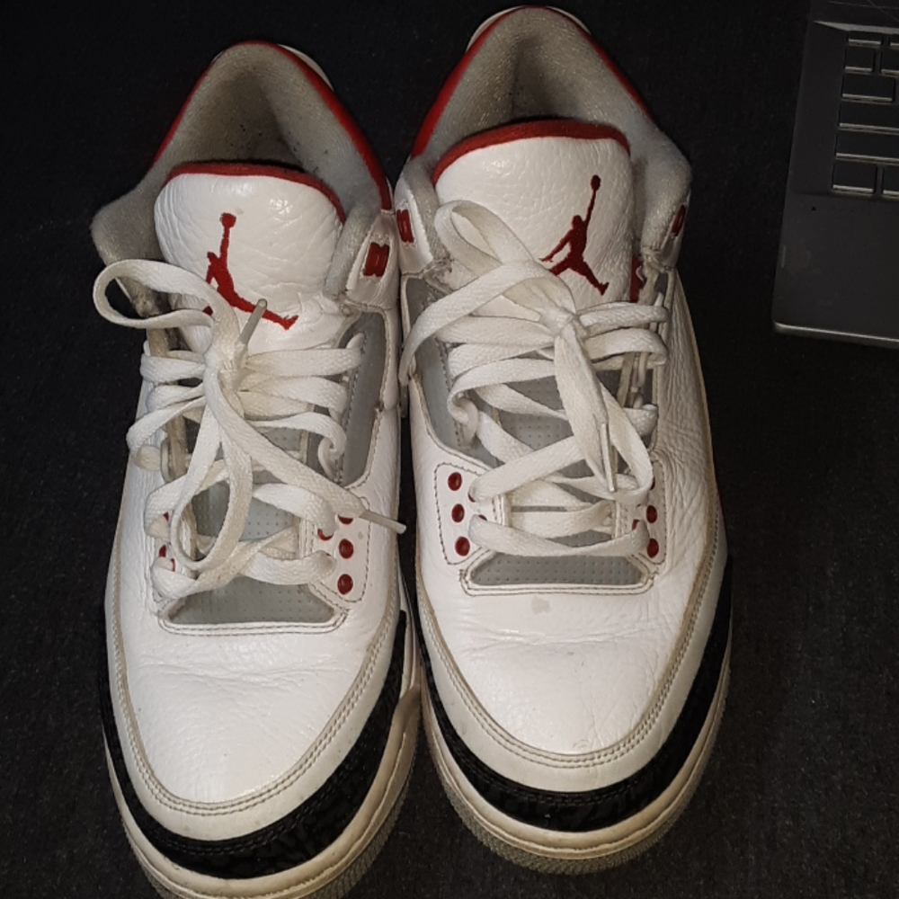 Nike air Jordan 3 retro fire fire red 2013 release